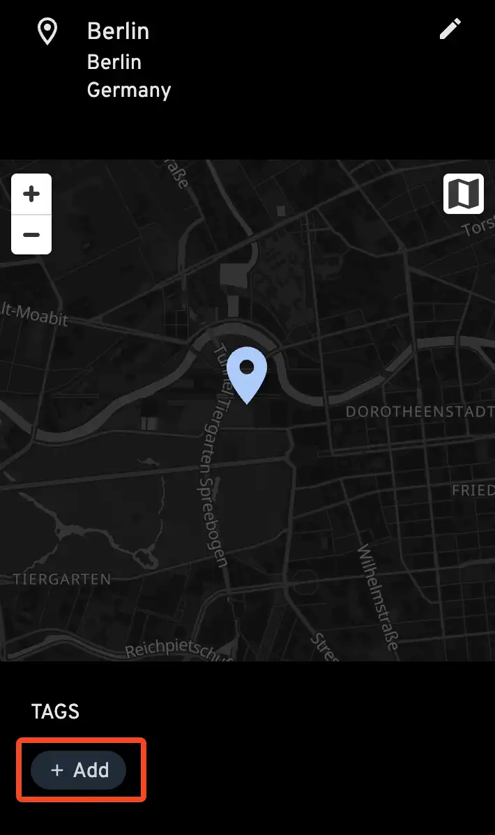 Tag view enable